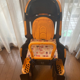 自転車 チャイルドシート 後ろ 子供乗せの画像