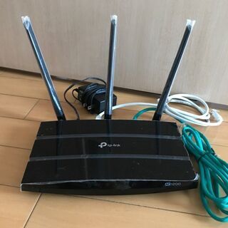 ２年使用：Wi-Fi  無線 LANルーターAC1200（tp-...