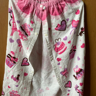 プール　ラップタオルの画像