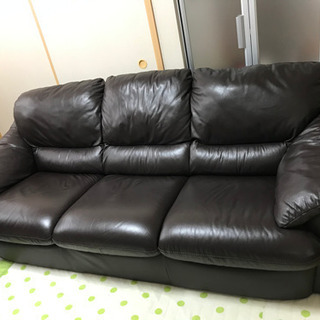 取引中【極上高級品】元値9万円　3人掛けソファー　の画像