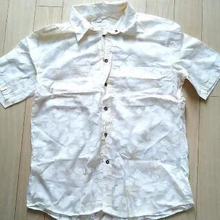 中古　VERSUS　半袖シャツ　アイボリー