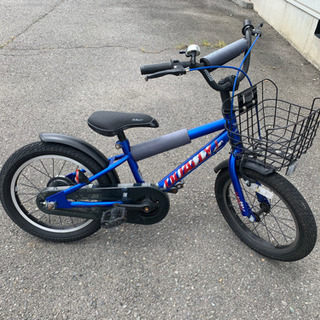 【受け渡し者決定済】自転車　子供16インチ　補助輪付き　アサヒ★の画像