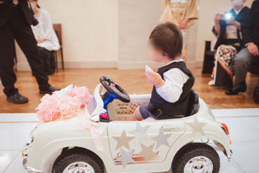 【装飾込み♡すぐ使える！】ラジコンカー　乗用　結婚式　リングボーイ　ポルシェ