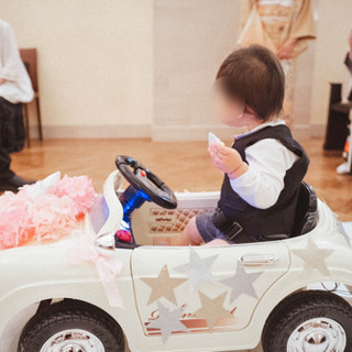 【装飾込み♡すぐ使える！】ラジコンカー　乗用　結婚式　リングボーイ　ポルシェの画像