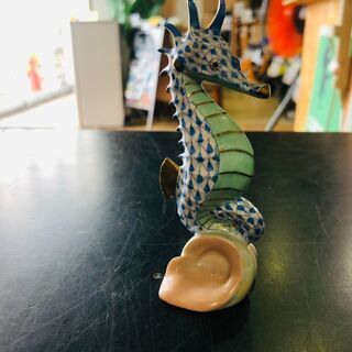 【愛品館市原店】HEREND ヘレンド タツノオトシゴ フィギュリン