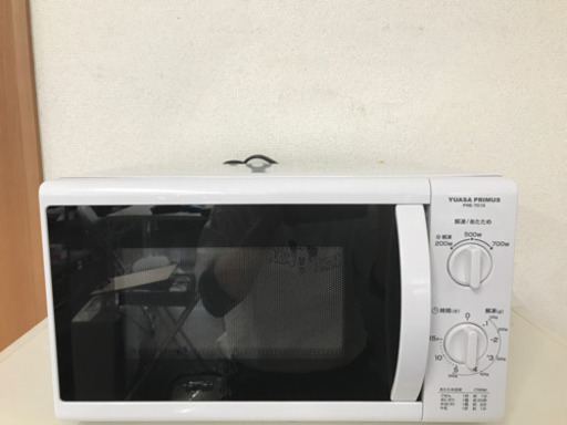 ユアサ 電子レンジ PRE-701S 2017年製 60HZ専用