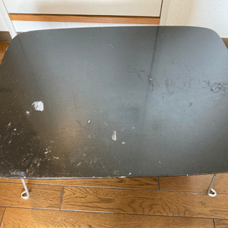 ローテーブル　ちゃぶ台（折りたたみ可能）差し上げますの画像