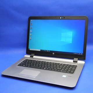 第6世代Corei3 新品SSD 17インチ hp  ノートパソコン