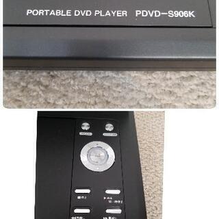 ポータブルDVDプレーヤー 9インチ ブラック TMY PDVD-S906Kの画像
