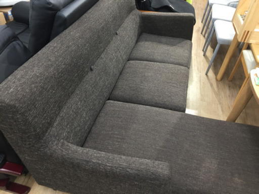 3人掛けソファー(オットマン付)です！【トレファク東大阪店】