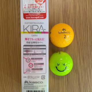 【新品未使用品】KIRAボールとHONMA D1ボールの画像