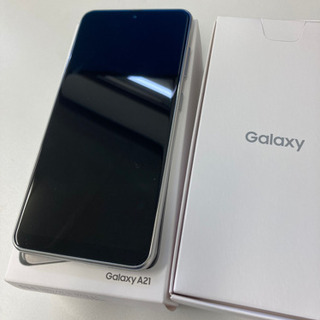 GALAXY a21 新品（ほぼ）SIMフリーの画像