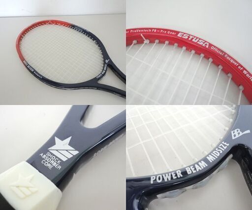テニスラケット ESTUSA BORIS BECKER ProVantech POWER BEAM MIDSIZE ボリスベッカー ケ