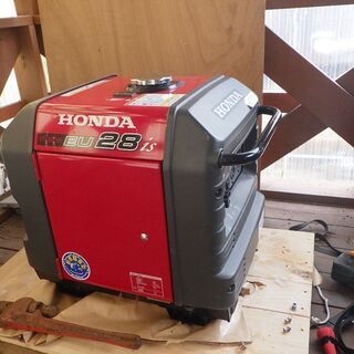美品　ホンダ　インバーター発電機2.8ｋva  EU2.8is（キャスター無しタイプ）早い者勝ち。値下げの画像