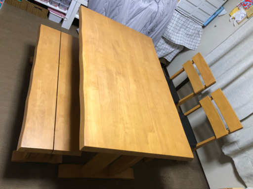 ダイニングテーブルチェアセット　木製