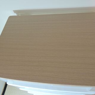 衣装ケース４段　IRISウッドトップチェスト　高さ81.5ｃｍ　幅55.6ｃｍ　奥行41ｃｍ　中古の画像