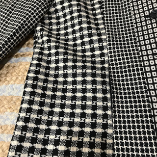 おしゃれ‼️毛100モノトーンジャケットM〜L☆未使用の画像