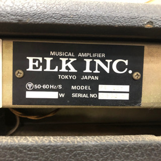 🤩ジャンク品 ヴィンテージギターアンプ ELK fs-121 日本製🎸の画像