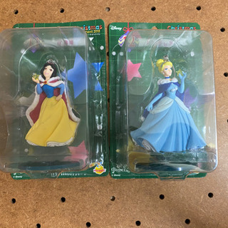 Disney公式 白雪姫 シンデレラ フィギュア クリスマスオー...