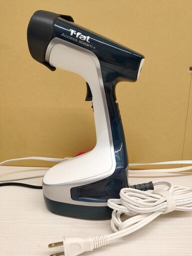 ■中古品　ハンガーに掛けたまま楽々♪T-fal　衣類スチーマー◎