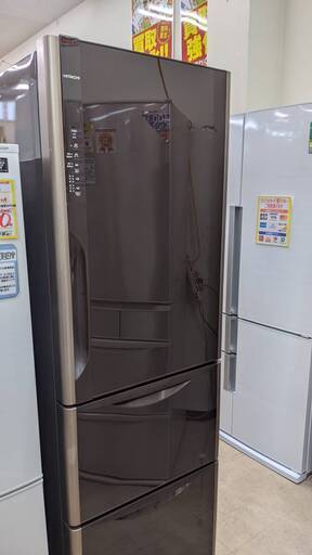⭐6ヶ月保証⭐】✨ 2014年製 ✨HITACHI 日立 365L 冷蔵庫 R-S3700EV 参考定価 ¥108000 真空チルド 真ん中野菜室 ノンフロン