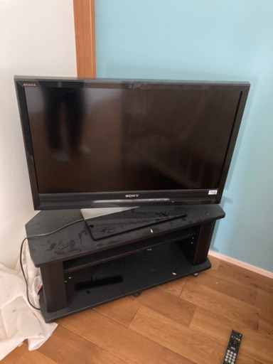 テレビ　SONY ブラビア　テレビ台セット！