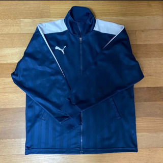 プーマ　ジャージ　ネイビー　上　PUMA