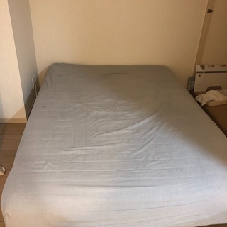無印ダブルベッド（ポケットコイル）