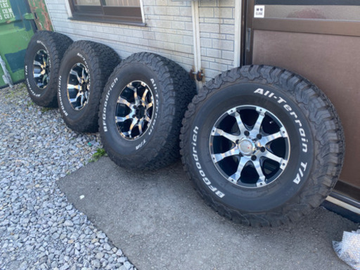 ランクル80 MKW MK26 BF Goodrich AT 315 バリ溝