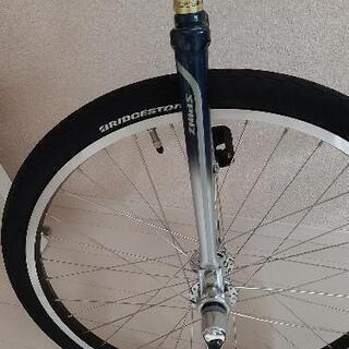 一輪車 24インチ  ブリジストン スピンズ SPINZ 室内保管錆び無しの画像