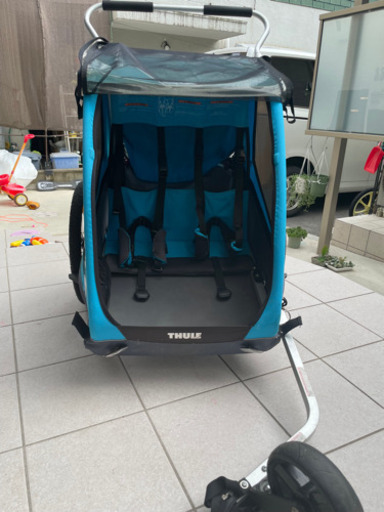 2人乗り用チャイルドトレーラー