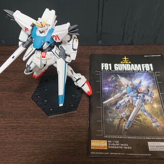 ガンプラ MG 1/100 F91 完成品の画像