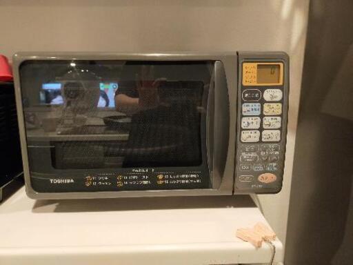 東芝TOSHIBAオーブンレンジ 説明書付き