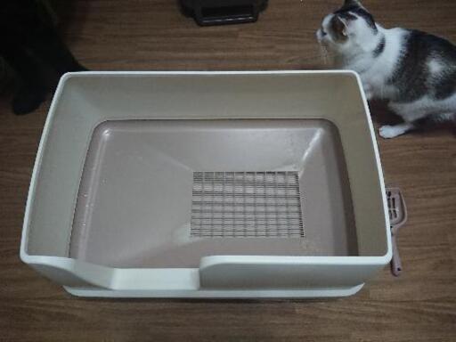 猫用システムトイレ (猫砂付き)