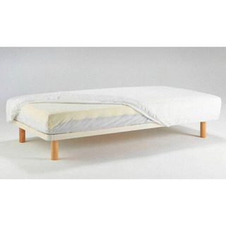 無印良品 脚付マットレス スモール 高密度ポケットコイル ベッドの画像