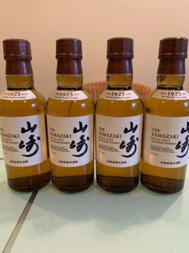 サントリーウィスキー 山崎 180ml 4本セット