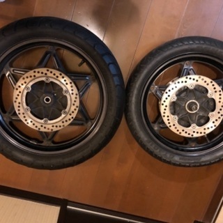 CBR400F  フロント　リア　ホイールの画像