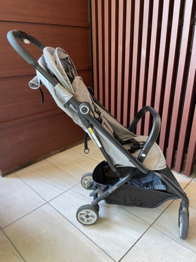 cybex EEZY S ／ サイベックス イージーS 【マンハッタングレー】純正バンパー&レインカバー付き 
