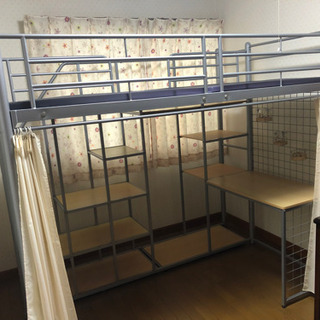 階段付きロフトベッド