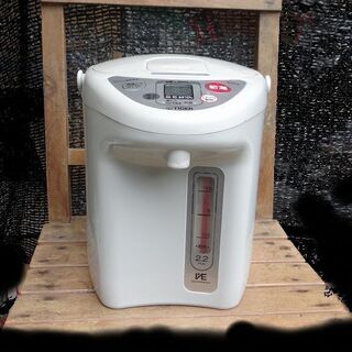 タイガー魔法瓶　電気ポット　とく子さん　２.２㍑の画像