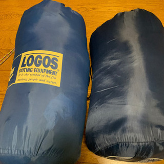 寝袋　LOGOSなど