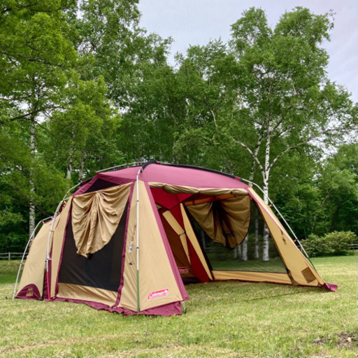 コールマンタフスクリーン2ルームハウス　バーガンディ　お値下げ