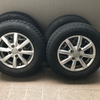 中古　アルミホイル　スタッドレス　155/80R13 ブリザック