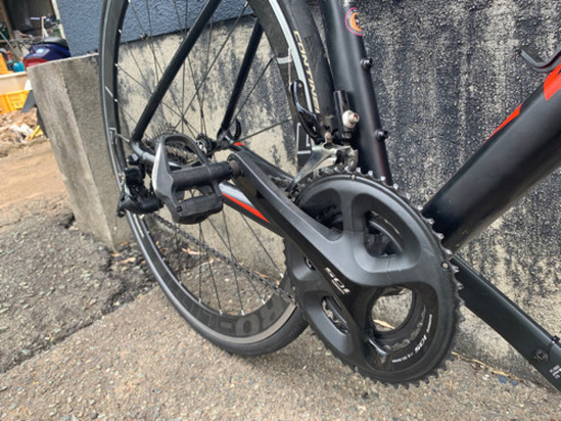 ☆ジモティ割あり☆ ロードバイク 27インチ ブラック クリーニング済み