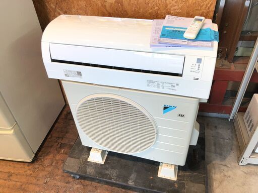 【動作保証60日間あり】DAIKIN 2018年 2.2kw 6畳用 ルームエアコン F22VTES ①【管理KR196】