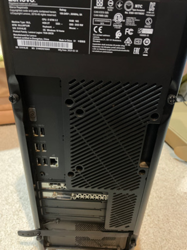 ゲーミングPC Core i7-8700 GTX 1060 メモリー: 16GB