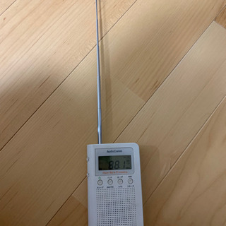 手のひらサイズ！小型ラジオ！！