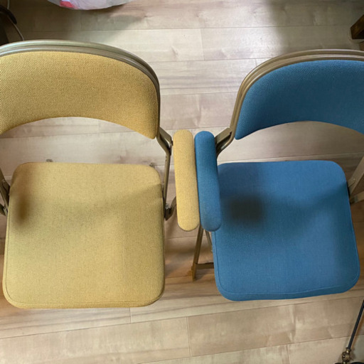 PFS アーム付きチェア 2個セットでお値引き！ CLARIN FOLDING CHAIR