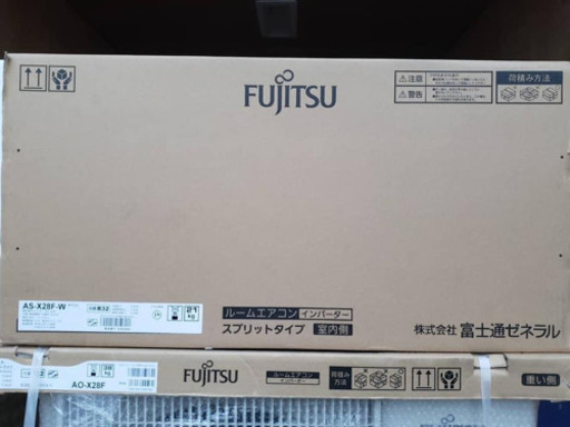 〈売約済み ジモティーにて〉第4弾　新品未使用　10畳エアコン　富士通ゼネラル　ノクリア　Xシリーズ