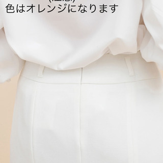 新品未使用　Aimoha　タイトスカート　オレンジの画像